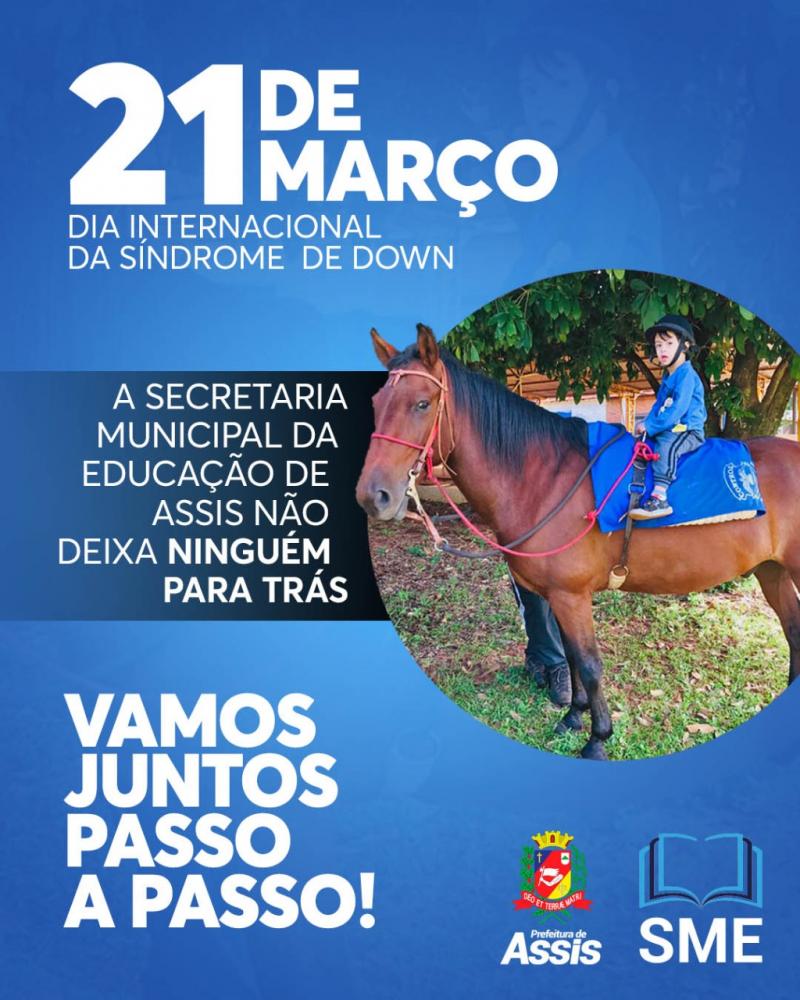 21 de Março-Dia Internacional da Síndrome de Down