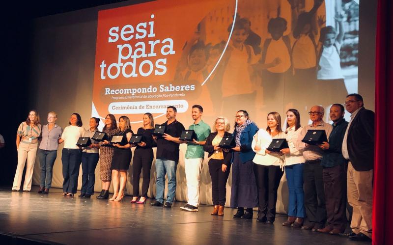 Técnicos da SME participam da Cerimônia