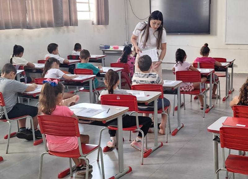 O Saresp será aplicado para alunos do 2º e 5º ano