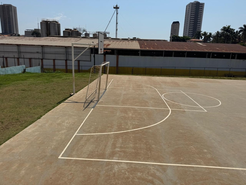 EMEIF Firmino Leandro ganhará cobertura da quadra esportiva