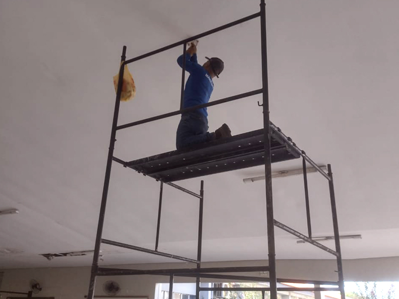 Final de semana é tempo de cuidar das escolas!