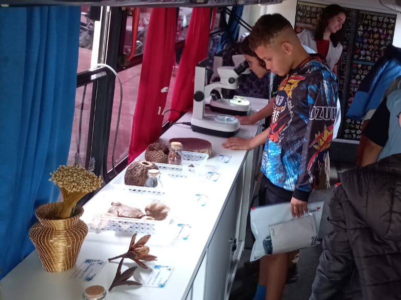 Alunos da Rede Municipal vivenciam o futuro na Feira das Profissões do Colégio SESI