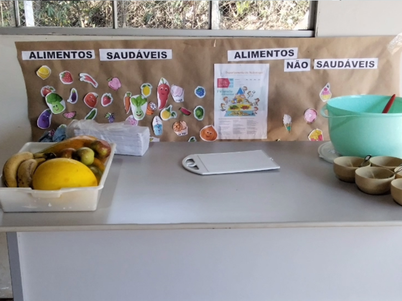 Centro Fênix promove projeto interdisciplinar sobre alimentação saudável de forma lúdica e criativa