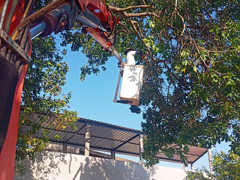 Manutenções escolares a todo vapor!