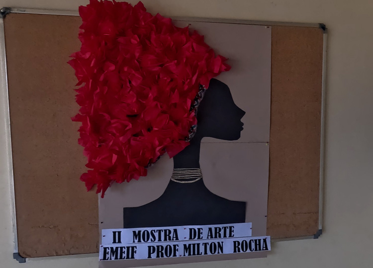 EMEIF Prof. Milton Rocha realiza 2 Mostra de Arte celebrando a cultura Afro-Brasileira e Indgena