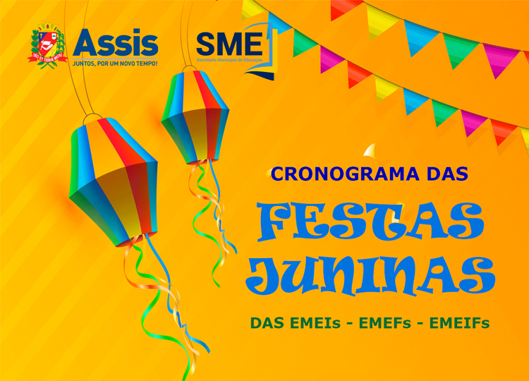 FESTAS JUNINAS 2025 DA REDE MUNICIPAL DE ENSINO! 