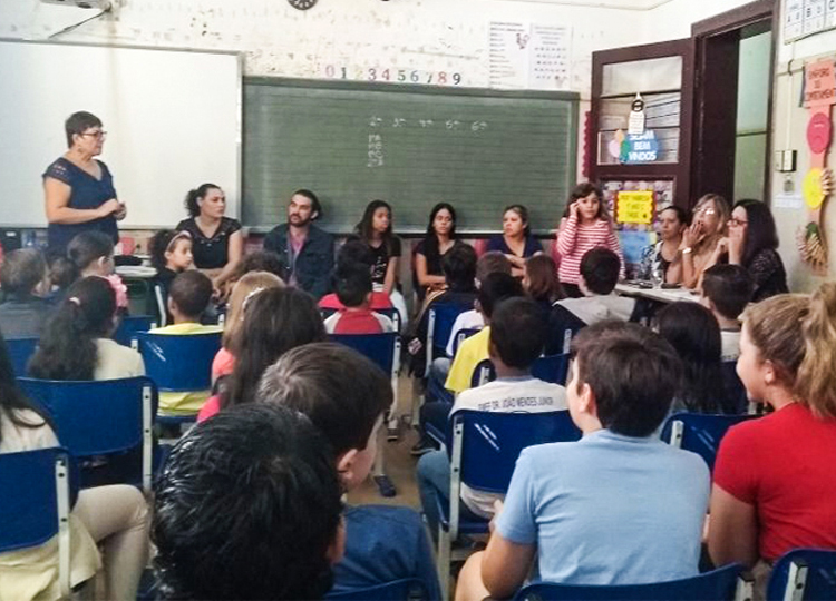 Equipe escolar da EMEF Dr. Joo Mendes participa de conselho de classe e srie de 2018