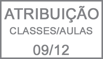 ATRIBUIO DE CLASSES/AULAS 2016 - 09/12