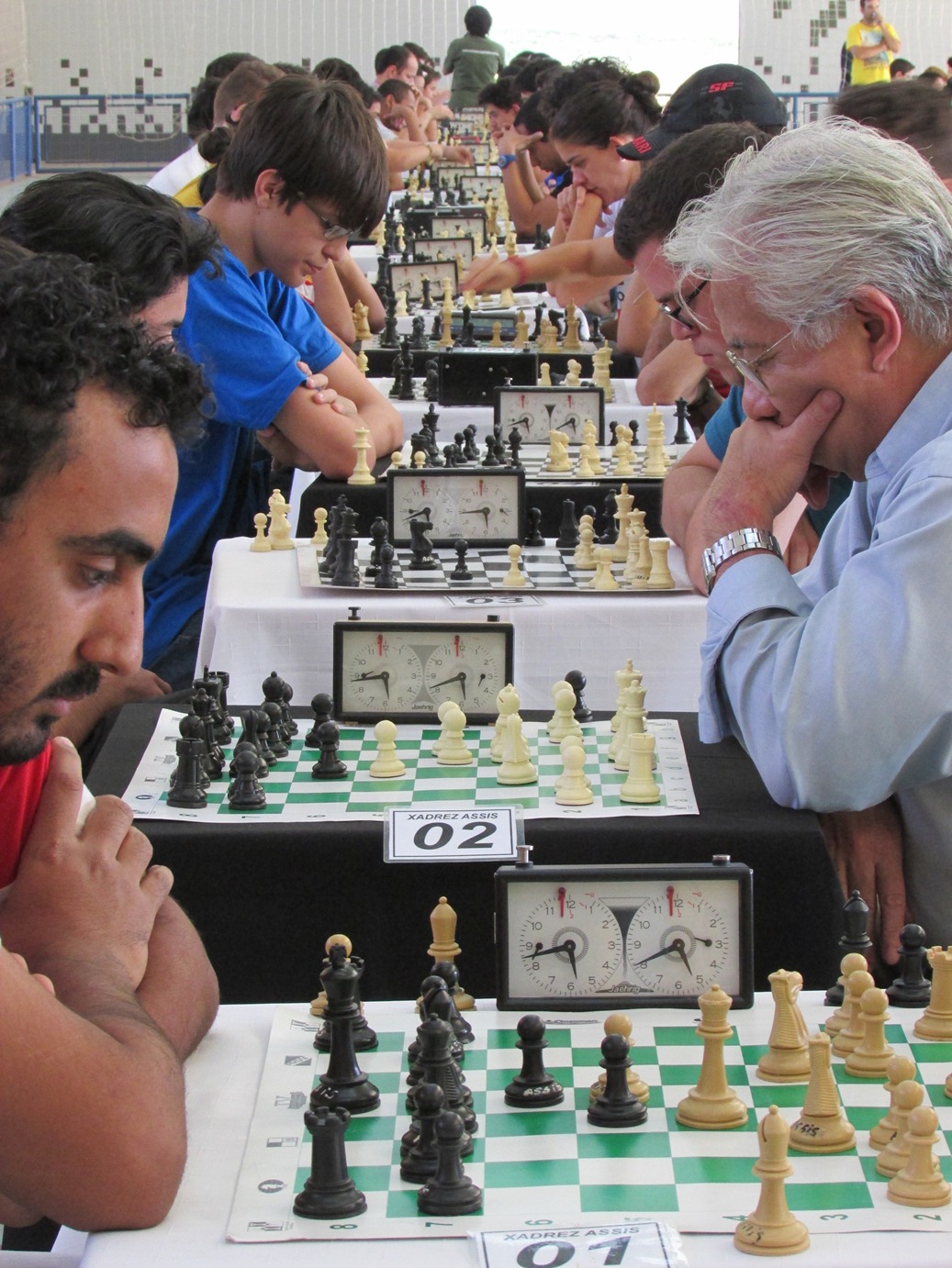 Torneio de Xadrez atraiu grande nmero de participantes